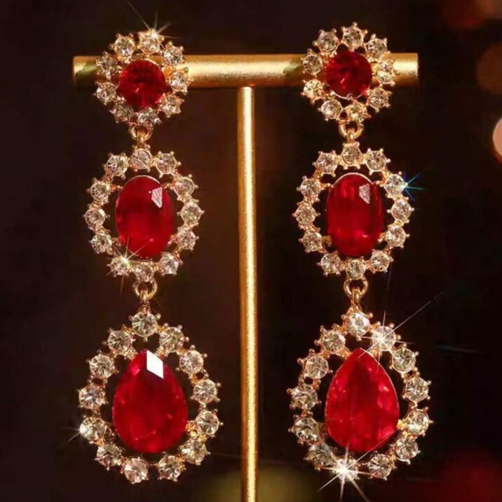 Christmas earrings
